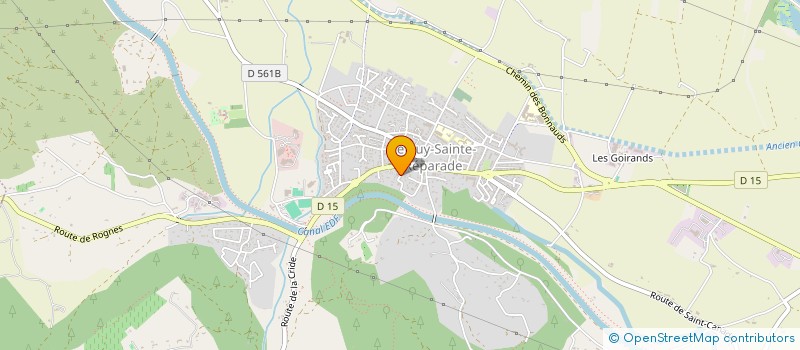 localisation de l'entreprise JOALI  LE PUY-SAINTE-REPARADE