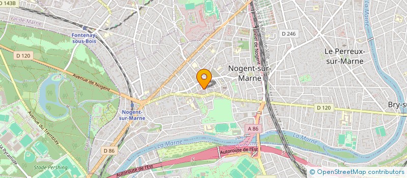 localisation de l'entreprise JOALMALE à NOGENT-SUR-MARNE