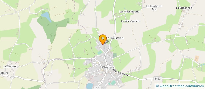 localisation de l'entreprise JOAM INVEST à LE MENE