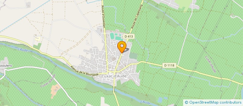 localisation de l'entreprise JOAMAR  CUXAC-D'AUDE