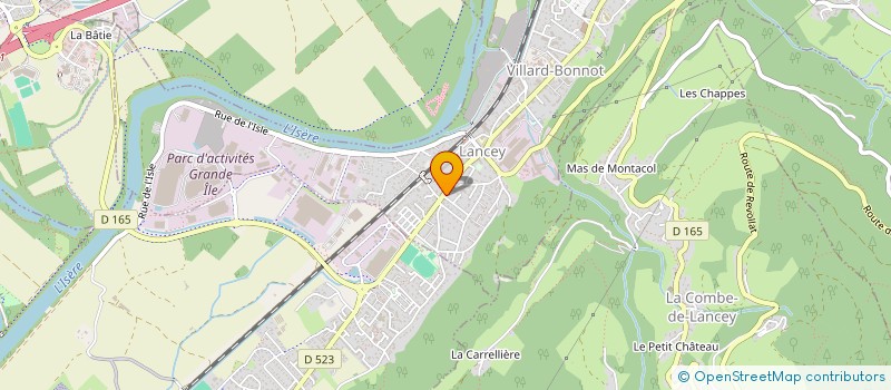 localisation de l'entreprise JOAN  VILLARD-BONNOT