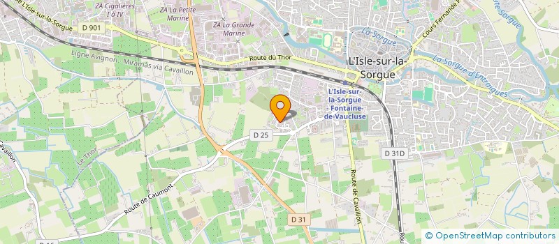 localisation de l'entreprise JOAN  L'ISLE-SUR-LA-SORGUE