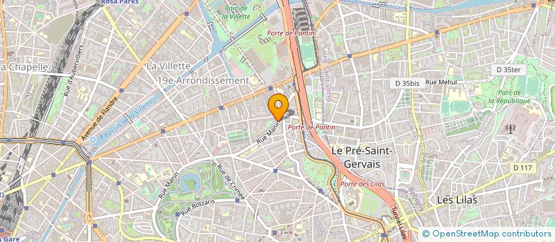 localisation de l'entreprise JOAN CREATIONS  PARIS