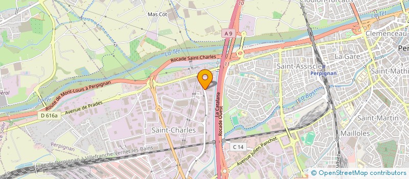 localisation de l'entreprise JOAN DISTRIBUTION à PERPIGNAN