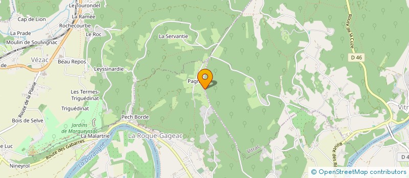 localisation de l'entreprise JOAN IMMO  SAINT-CYBRANET