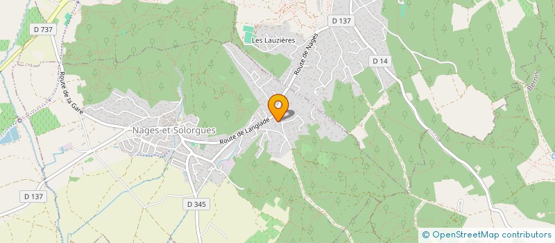 localisation de l'entreprise JOANA  NAGES-ET-SOLORGUES