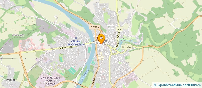 localisation de l'entreprise JOANATIM 1 à CHAUVIGNY