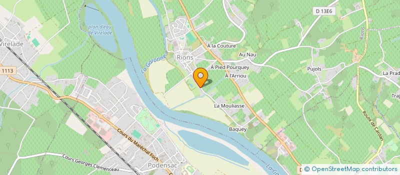 localisation de l'entreprise JOANBE  RIONS