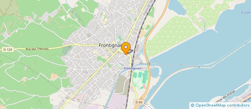 localisation de l'entreprise JOANEMA à FRONTIGNAN