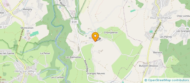 localisation de l'entreprise JOANES  MURES