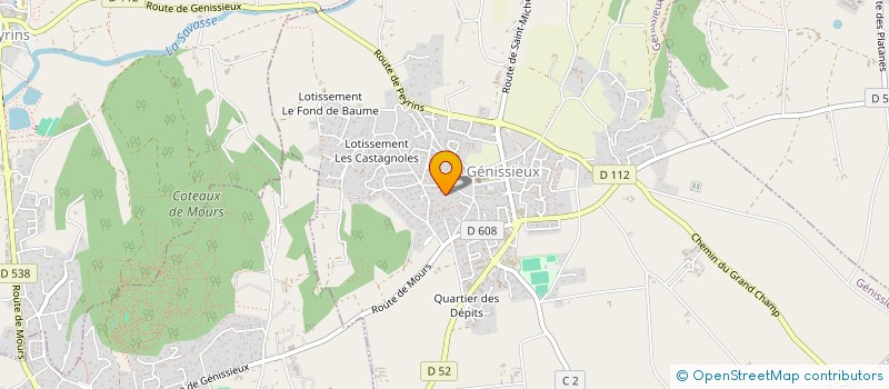 localisation de l'entreprise JOANNE PATRIMOINE  GENISSIEUX