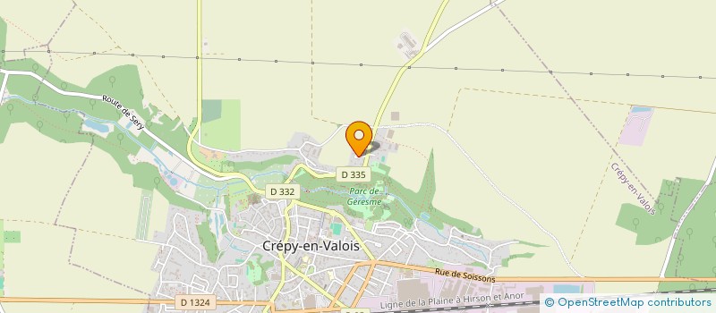 localisation de l'entreprise JOANNIC PATRIMOINE  CREPY-EN-VALOIS