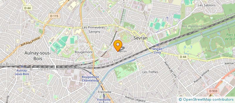localisation de l'entreprise JOAQUIM AUGUSTO SOARES RIBEIRO à SEVRAN
