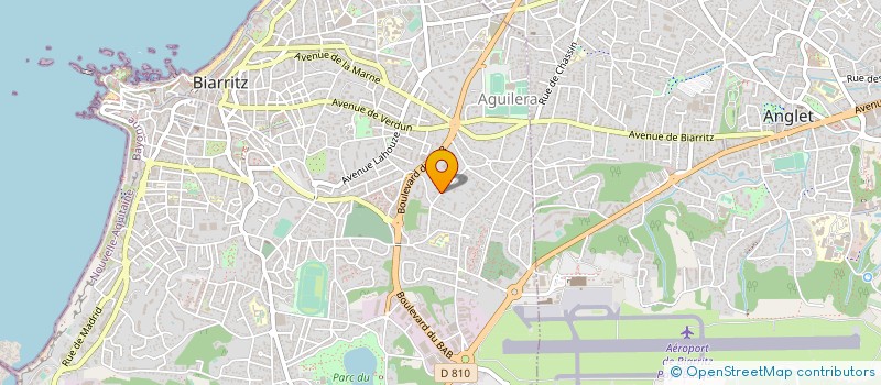 localisation de l'entreprise JOB ASSIST à BIARRITZ