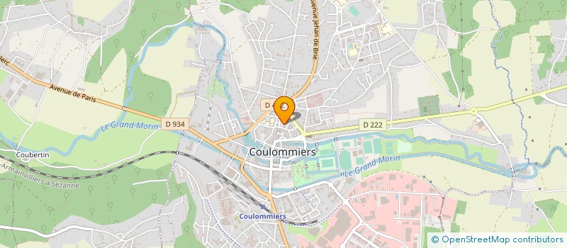 localisation de l'entreprise JOB EXPRESS  COULOMMIERS