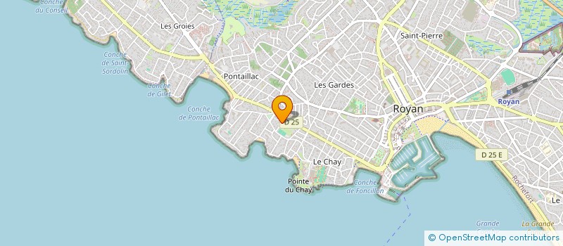 localisation de l'entreprise JOB FAMILY  ROYAN