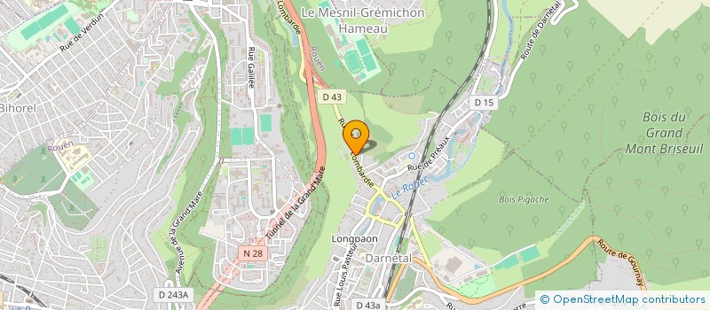 localisation de l'entreprise JOB FORMATION ET ACTIVITE SPORTIVE à DARNETAL