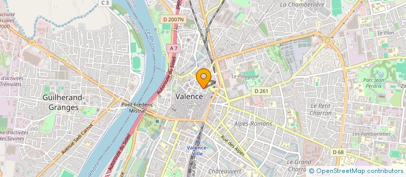 localisation de l'entreprise JOB&GO  VALENCE