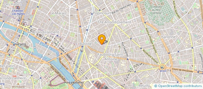 localisation de l'entreprise JOB INTER 75  PARIS