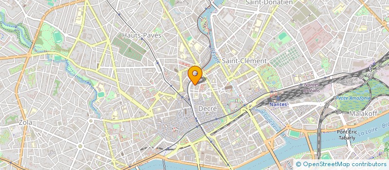 localisation de l'entreprise JOB'ISEG à NANTES