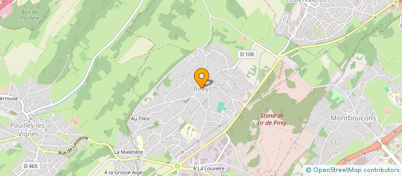 localisation de l'entreprise JOB KAFE  PIREY