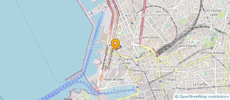 localisation de l'entreprise JOB LINK ADVANCE à MARSEILLE