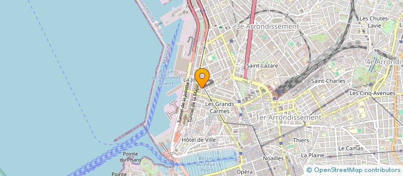 localisation de l'entreprise JOB LINK EXTEND à MARSEILLE