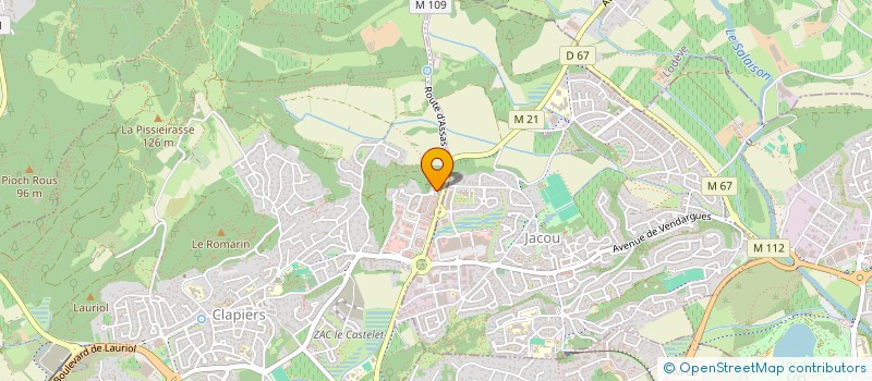 localisation de l'entreprise JOB MED CONSEILS  CLAPIERS