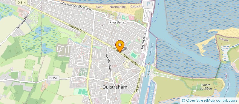 localisation de l'entreprise JOB&MOBILITE  OUISTREHAM