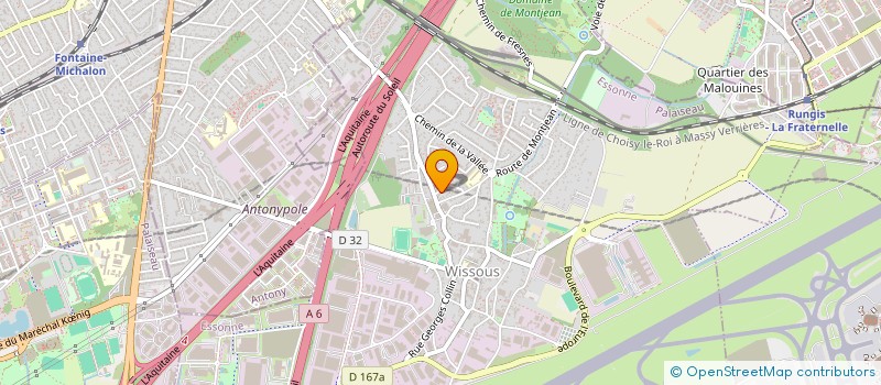 localisation de l'entreprise JOB MON JOE  WISSOUS