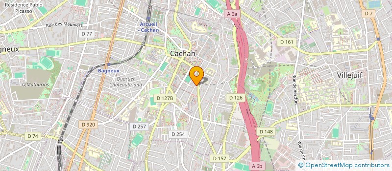 localisation de l'entreprise JOB SERVICE ETP à CACHAN