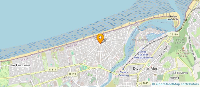 localisation de l'entreprise JOBALUVA  CABOURG