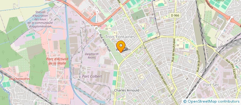 localisation de l'entreprise JOBAMAR  REIMS