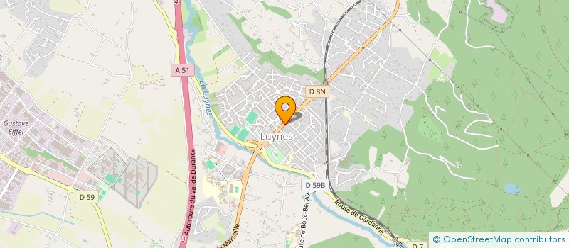 localisation de l'entreprise JOBANA à AIX-EN-PROVENCE
