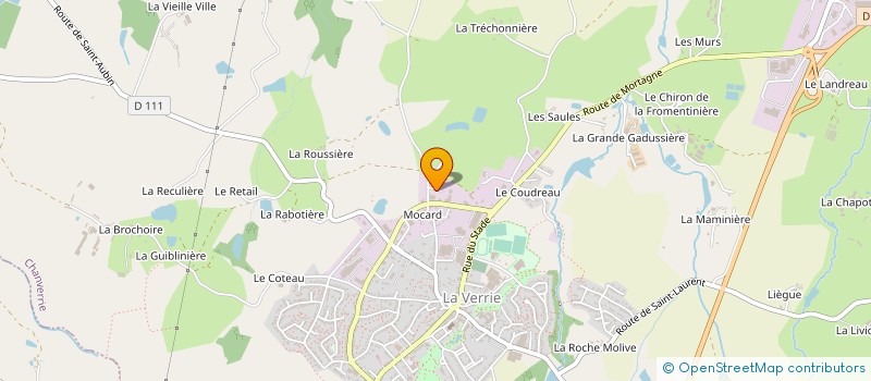 localisation de l'entreprise JOBARD PEINTURE ET SOLS à CHANVERRIE