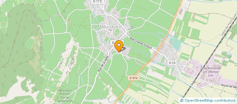 localisation de l'entreprise JOBARD REMI à MEURSAULT
