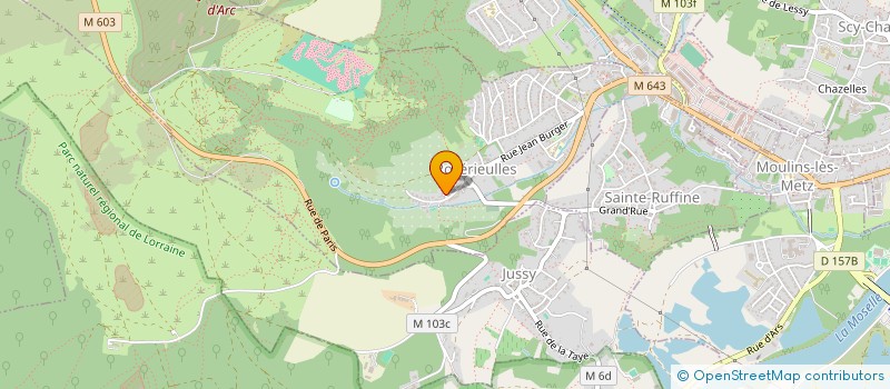 localisation de l'entreprise JOBCATALOGUE  ROZERIEULLES