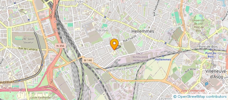 localisation de l'entreprise JOBE à LILLE