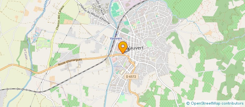 localisation de l'entreprise JOBE à VAUVERT