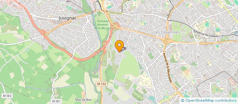 localisation de l'entreprise JOBE PRO à MONTPELLIER