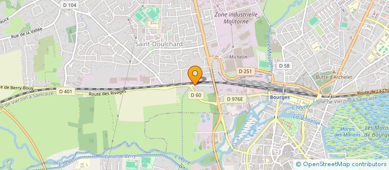 localisation de l'entreprise JOBE PROMOTION SARL  SAINT-DOULCHARD