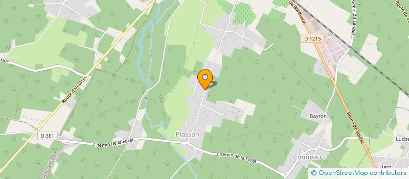 localisation de l'entreprise JOBECCA  LESPARRE-MEDOC