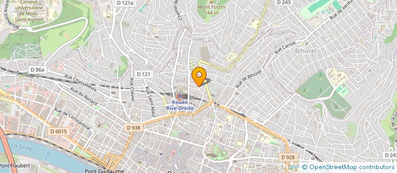 localisation de l'entreprise JOBEX COMPETENCE ASBL à ROUEN