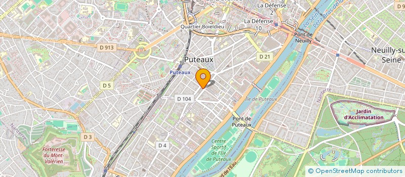 localisation de l'entreprise JOBI PRODUCTION  PUTEAUX