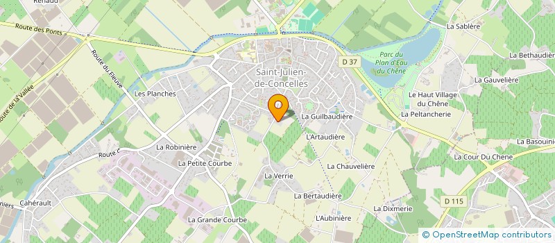 localisation de l'entreprise JOBIC  SAINT-JULIEN-DE-CONCELLES