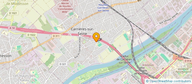 localisation de l'entreprise JOBIC PARK  CARRIERES-SUR-SEINE