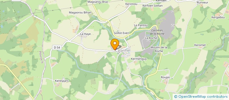 localisation de l'entreprise JOBIC SERVICES  CALANHEL