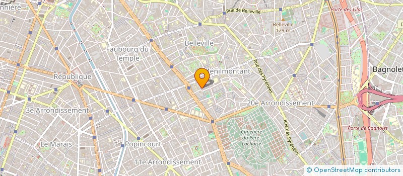 localisation de l'entreprise JOBICLM  PARIS