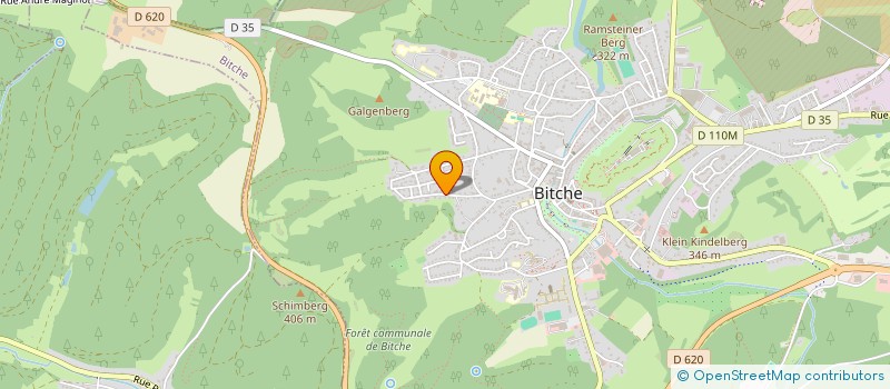 localisation de l'entreprise JOBICYCLES  BITCHE