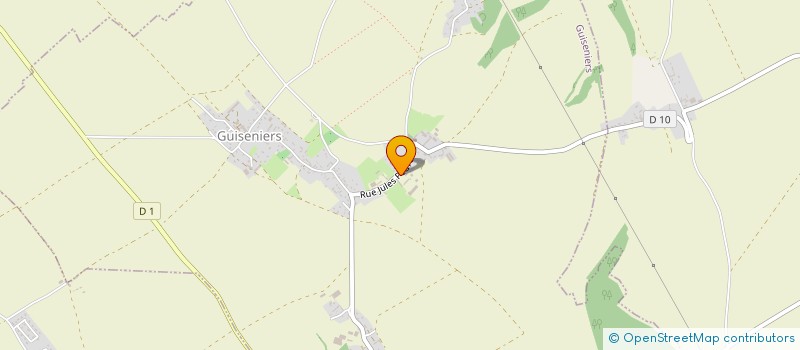 localisation de l'entreprise JOBIN  GUISENIERS